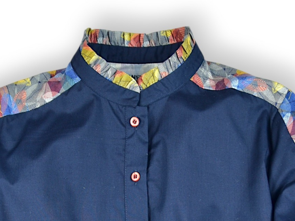 TheNewNew KR-21 - Dámská upcyklovaná košile vel. 44